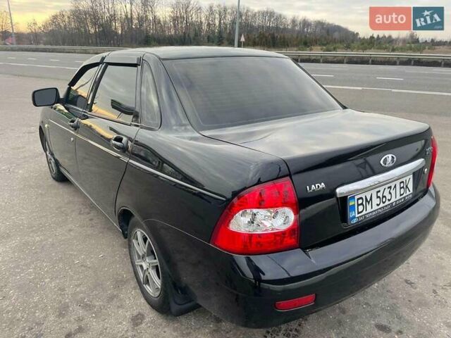 Черный ВАЗ 2170 Priora, объемом двигателя 1.6 л и пробегом 210 тыс. км за 3500 $, фото 3 на Automoto.ua