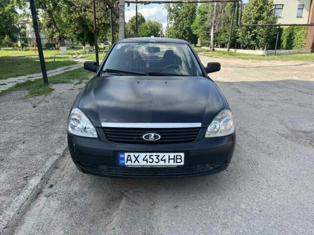 Чорний ВАЗ 2170 Priora, об'ємом двигуна 1.6 л та пробігом 175 тис. км за 2000 $, фото 1 на Automoto.ua