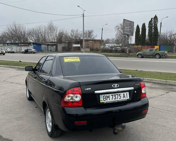 Чорний ВАЗ 2170 Priora, об'ємом двигуна 1.6 л та пробігом 140 тис. км за 3500 $, фото 9 на Automoto.ua