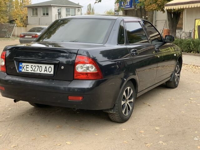 Черный ВАЗ 2170 Priora, объемом двигателя 1.6 л и пробегом 194 тыс. км за 2650 $, фото 2 на Automoto.ua