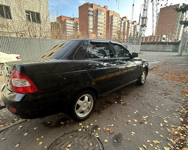 Черный ВАЗ 2170 Priora, объемом двигателя 1.6 л и пробегом 137 тыс. км за 3300 $, фото 4 на Automoto.ua