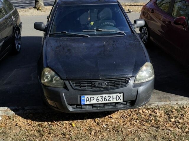 Черный ВАЗ 2170 Priora, объемом двигателя 1.6 л и пробегом 175 тыс. км за 2100 $, фото 2 на Automoto.ua