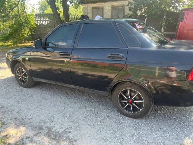 Черный ВАЗ 2170 Priora, объемом двигателя 1.6 л и пробегом 190 тыс. км за 1850 $, фото 3 на Automoto.ua