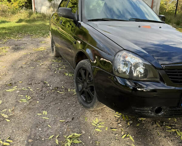 Чорний ВАЗ 2170 Priora, об'ємом двигуна 1.6 л та пробігом 320 тис. км за 1400 $, фото 2 на Automoto.ua