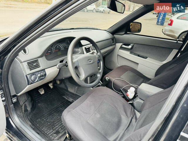 Чорний ВАЗ 2170 Priora, об'ємом двигуна 1.6 л та пробігом 144 тис. км за 3100 $, фото 8 на Automoto.ua