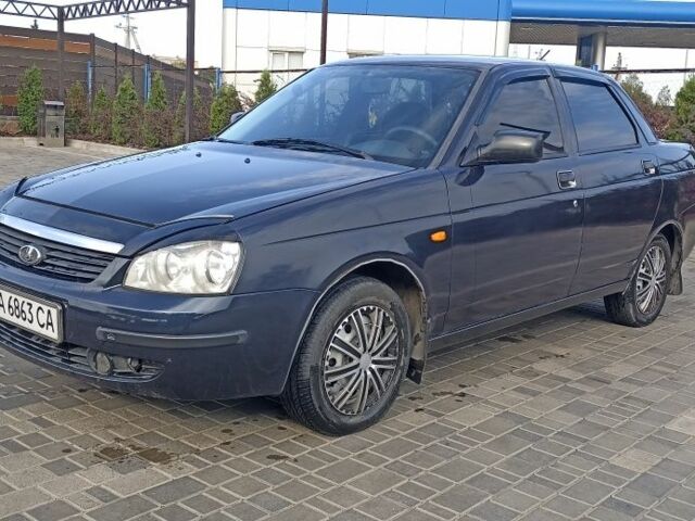Черный ВАЗ 2170 Priora, объемом двигателя 1.6 л и пробегом 202 тыс. км за 2700 $, фото 1 на Automoto.ua