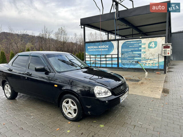 Чорний ВАЗ 2170 Priora, об'ємом двигуна 1.6 л та пробігом 136 тис. км за 1450 $, фото 1 на Automoto.ua