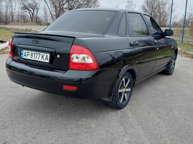 Черный ВАЗ 2170 Priora, объемом двигателя 1.6 л и пробегом 230 тыс. км за 2900 $, фото 3 на Automoto.ua