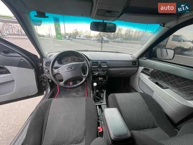 Черный ВАЗ 2170 Priora, объемом двигателя 1.6 л и пробегом 210 тыс. км за 3500 $, фото 8 на Automoto.ua