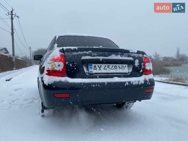 Черный ВАЗ 2170 Priora, объемом двигателя 1.6 л и пробегом 252 тыс. км за 2990 $, фото 4 на Automoto.ua