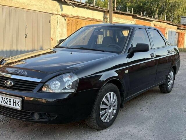 Чорний ВАЗ 2170 Priora, об'ємом двигуна 1.6 л та пробігом 198 тис. км за 2450 $, фото 1 на Automoto.ua