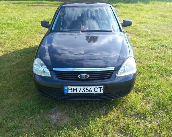 Черный ВАЗ 2170 Priora, объемом двигателя 1.6 л и пробегом 170 тыс. км за 2750 $, фото 5 на Automoto.ua