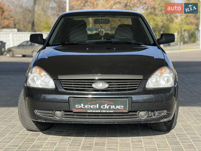 Черный ВАЗ 2170 Priora, объемом двигателя 1.6 л и пробегом 176 тыс. км за 3799 $, фото 1 на Automoto.ua