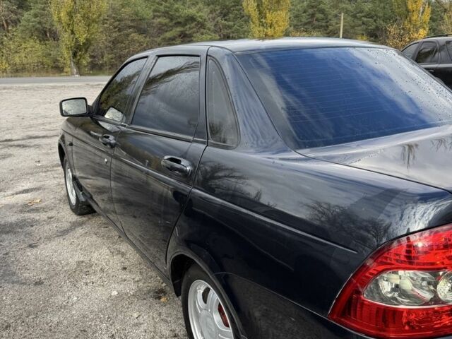 Черный ВАЗ 2170 Priora, объемом двигателя 1.6 л и пробегом 134 тыс. км за 3450 $, фото 2 на Automoto.ua
