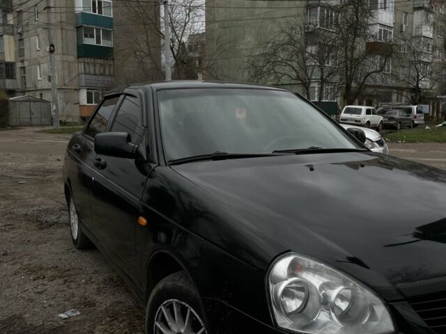 Чорний ВАЗ 2170 Priora, об'ємом двигуна 1.6 л та пробігом 250 тис. км за 1900 $, фото 1 на Automoto.ua