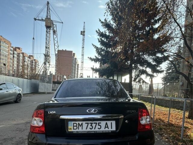 Черный ВАЗ 2170 Priora, объемом двигателя 1.6 л и пробегом 137 тыс. км за 3300 $, фото 5 на Automoto.ua