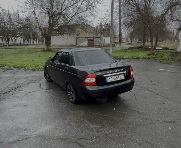 Черный ВАЗ 2170 Priora, объемом двигателя 1.6 л и пробегом 200 тыс. км за 2300 $, фото 2 на Automoto.ua