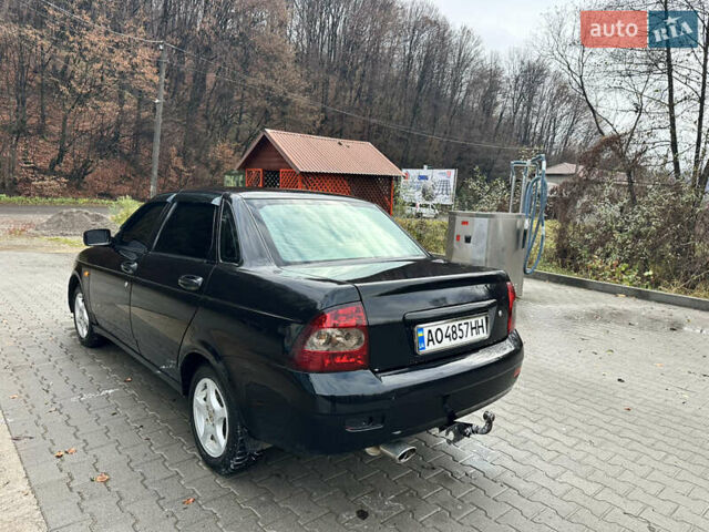 Чорний ВАЗ 2170 Priora, об'ємом двигуна 1.6 л та пробігом 136 тис. км за 1450 $, фото 4 на Automoto.ua