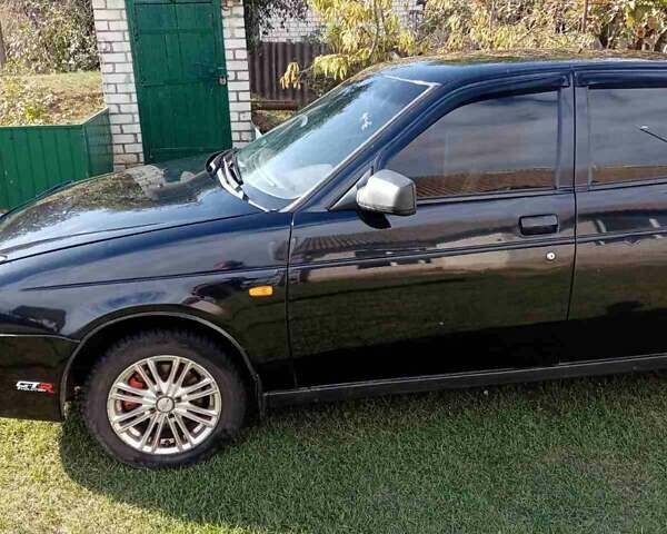Черный ВАЗ 2170 Priora, объемом двигателя 1.6 л и пробегом 210 тыс. км за 2500 $, фото 1 на Automoto.ua