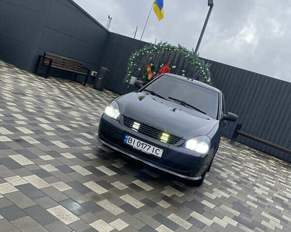 Черный ВАЗ 2170 Priora, объемом двигателя 1.6 л и пробегом 168 тыс. км за 3000 $, фото 4 на Automoto.ua