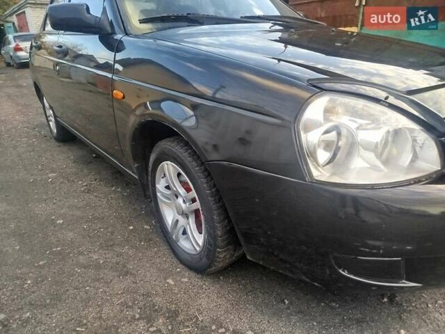 Черный ВАЗ 2170 Priora, объемом двигателя 1.6 л и пробегом 142 тыс. км за 2500 $, фото 6 на Automoto.ua