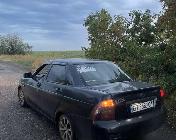 Чорний ВАЗ 2170 Priora, об'ємом двигуна 1.6 л та пробігом 295 тис. км за 2700 $, фото 7 на Automoto.ua