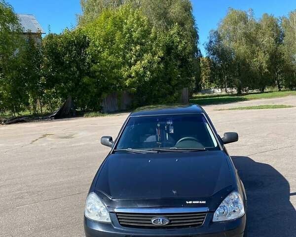 Черный ВАЗ 2170 Priora, объемом двигателя 1.6 л и пробегом 154 тыс. км за 2600 $, фото 7 на Automoto.ua
