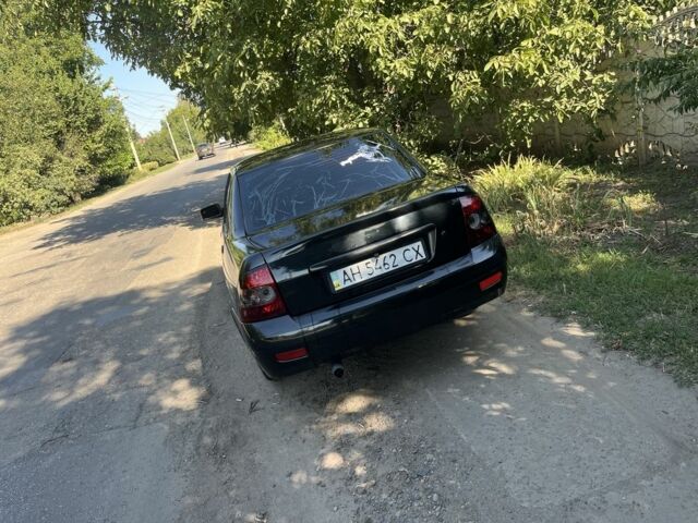 Черный ВАЗ 2170 Priora, объемом двигателя 1.6 л и пробегом 200 тыс. км за 2200 $, фото 1 на Automoto.ua