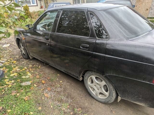 Черный ВАЗ 2170 Priora, объемом двигателя 1.5 л и пробегом 615 тыс. км за 1450 $, фото 4 на Automoto.ua