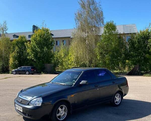 Черный ВАЗ 2170 Priora, объемом двигателя 1.6 л и пробегом 154 тыс. км за 2600 $, фото 3 на Automoto.ua