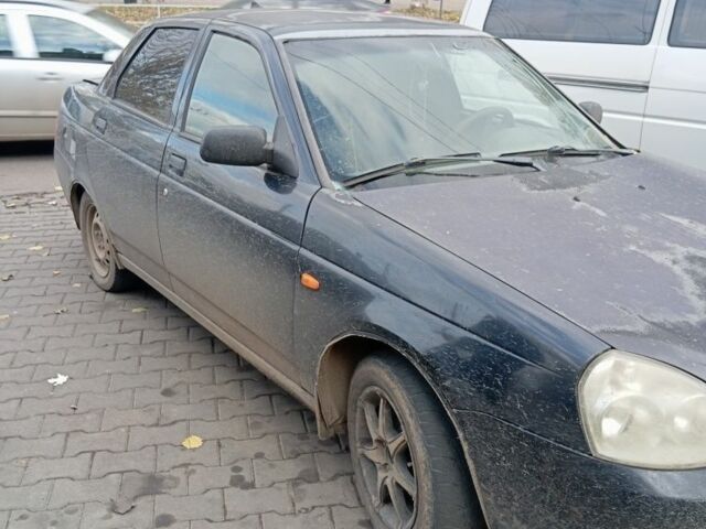 Чорний ВАЗ 2170 Priora, об'ємом двигуна 1.6 л та пробігом 220 тис. км за 1800 $, фото 4 на Automoto.ua