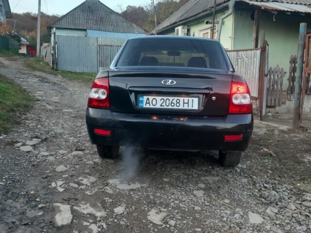 Черный ВАЗ 2170 Priora, объемом двигателя 1.6 л и пробегом 2 тыс. км за 1000 $, фото 2 на Automoto.ua