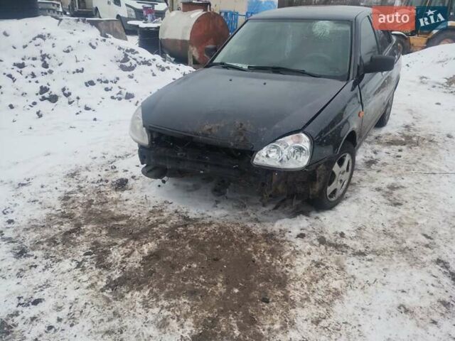 Черный ВАЗ 2170 Priora, объемом двигателя 1.6 л и пробегом 200 тыс. км за 1000 $, фото 12 на Automoto.ua