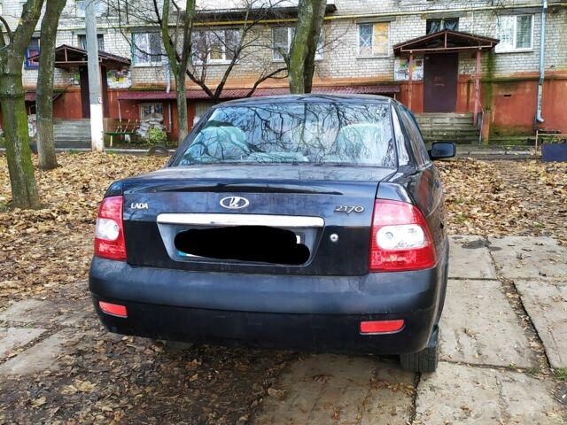 Чорний ВАЗ 2170 Priora, об'ємом двигуна 0 л та пробігом 128 тис. км за 2021 $, фото 2 на Automoto.ua