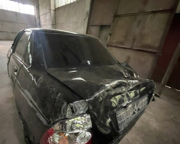 Чорний ВАЗ 2170 Priora, об'ємом двигуна 1.6 л та пробігом 102 тис. км за 1800 $, фото 2 на Automoto.ua