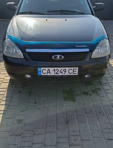 Черный ВАЗ 2170 Priora, объемом двигателя 1.6 л и пробегом 268 тыс. км за 2100 $, фото 2 на Automoto.ua