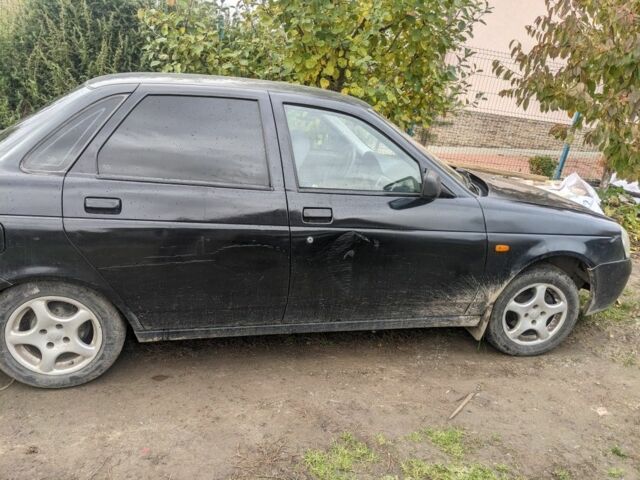 Черный ВАЗ 2170 Priora, объемом двигателя 1.5 л и пробегом 615 тыс. км за 1450 $, фото 1 на Automoto.ua