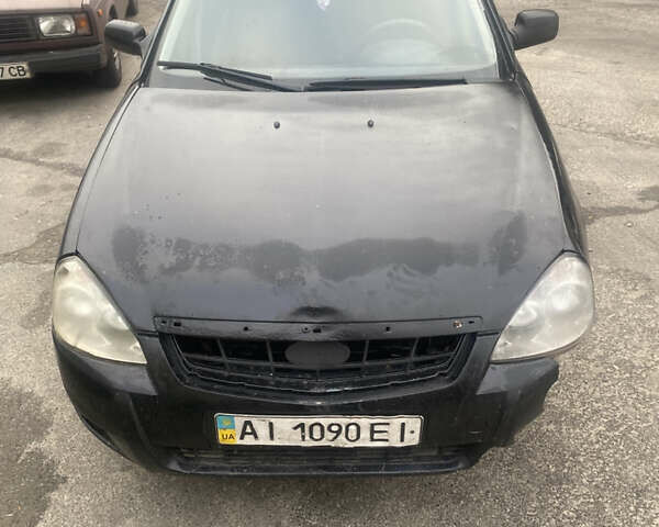 Черный ВАЗ 2170 Priora, объемом двигателя 1.6 л и пробегом 200 тыс. км за 1100 $, фото 2 на Automoto.ua