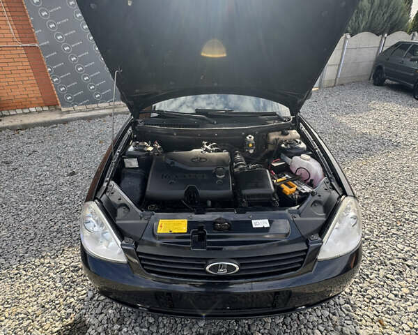 Черный ВАЗ 2170 Priora, объемом двигателя 1.6 л и пробегом 143 тыс. км за 4100 $, фото 10 на Automoto.ua