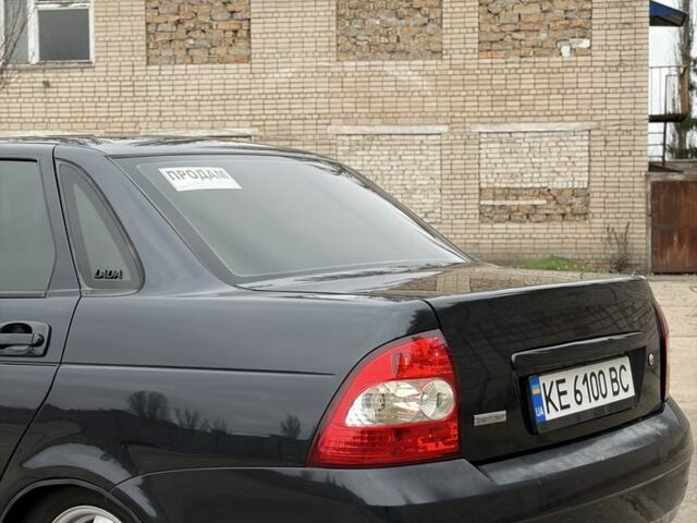 Черный ВАЗ 2170 Priora, объемом двигателя 1.6 л и пробегом 197 тыс. км за 2650 $, фото 9 на Automoto.ua