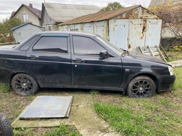 Черный ВАЗ 2170 Priora, объемом двигателя 1.6 л и пробегом 149 тыс. км за 900 $, фото 2 на Automoto.ua