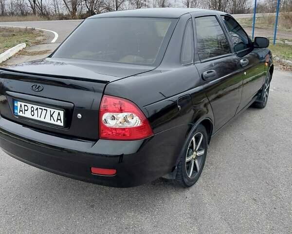 Черный ВАЗ 2170 Priora, объемом двигателя 1.6 л и пробегом 230 тыс. км за 2900 $, фото 2 на Automoto.ua