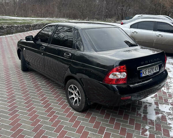 Черный ВАЗ 2170 Priora, объемом двигателя 1.6 л и пробегом 240 тыс. км за 2350 $, фото 4 на Automoto.ua