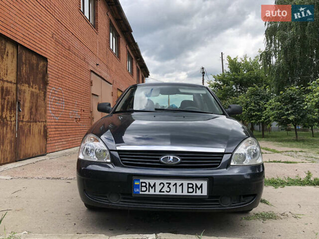 Черный ВАЗ 2170 Priora, объемом двигателя 1.6 л и пробегом 167 тыс. км за 3200 $, фото 2 на Automoto.ua