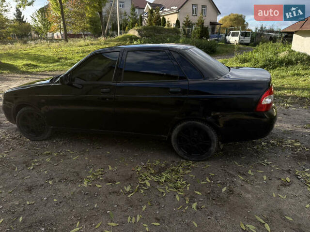 Чорний ВАЗ 2170 Priora, об'ємом двигуна 1.6 л та пробігом 320 тис. км за 1400 $, фото 5 на Automoto.ua