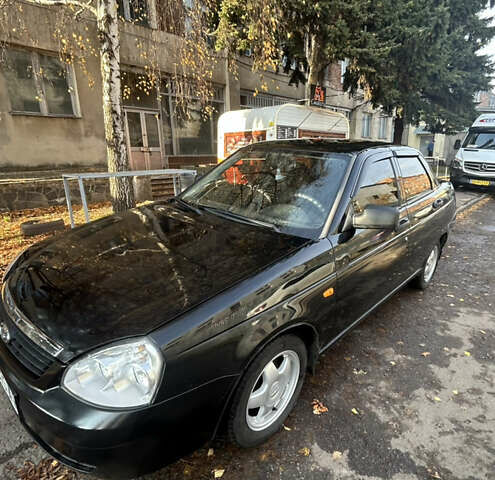 Черный ВАЗ 2170 Priora, объемом двигателя 1.6 л и пробегом 137 тыс. км за 3300 $, фото 6 на Automoto.ua