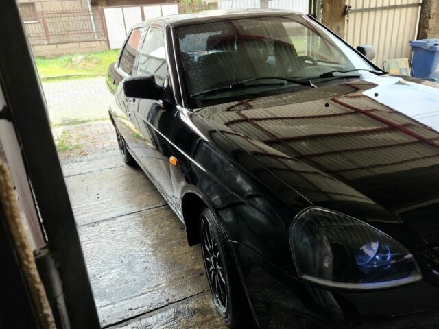 Чорний ВАЗ 2170 Priora, об'ємом двигуна 1.6 л та пробігом 130 тис. км за 2200 $, фото 2 на Automoto.ua