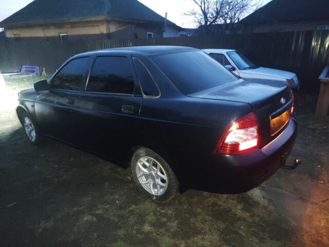 Чорний ВАЗ 2170 Priora, об'ємом двигуна 1.6 л та пробігом 138 тис. км за 1450 $, фото 1 на Automoto.ua