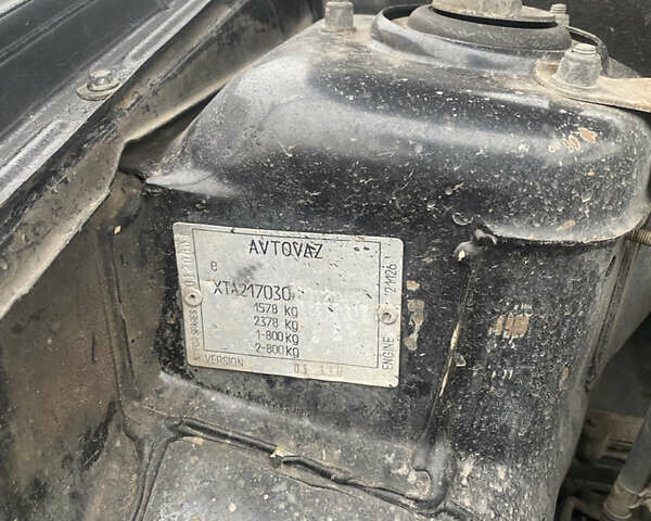 Черный ВАЗ 2170 Priora, объемом двигателя 1.6 л и пробегом 200 тыс. км за 1100 $, фото 5 на Automoto.ua