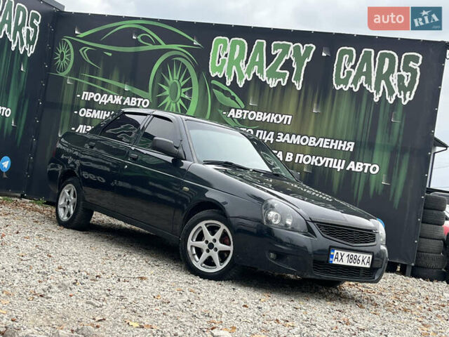 Чорний ВАЗ 2170 Priora, об'ємом двигуна 1.6 л та пробігом 250 тис. км за 2600 $, фото 1 на Automoto.ua